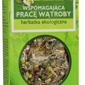 Herbatka Wspomagająca pracę wątroby BIO 50g DARY NATURY