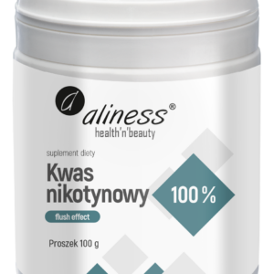 B3- PP- Niacyna- Kwas nikotynowy proszek, czysty 100%, flush effect x 100 g