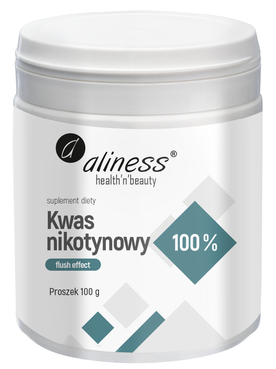 B3- PP- Niacyna- Kwas nikotynowy proszek, czysty 100%, flush effect x 100 g