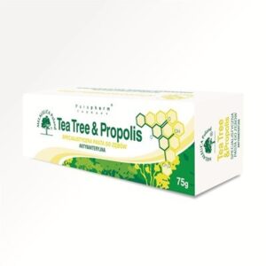Tea Tree Pasta do zębów z propolisem antybakteryjna (bez fluoru) 75g