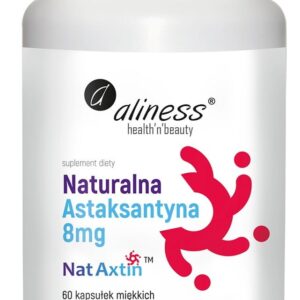 Naturalna Astaksantyna 8mg 60kaps.
