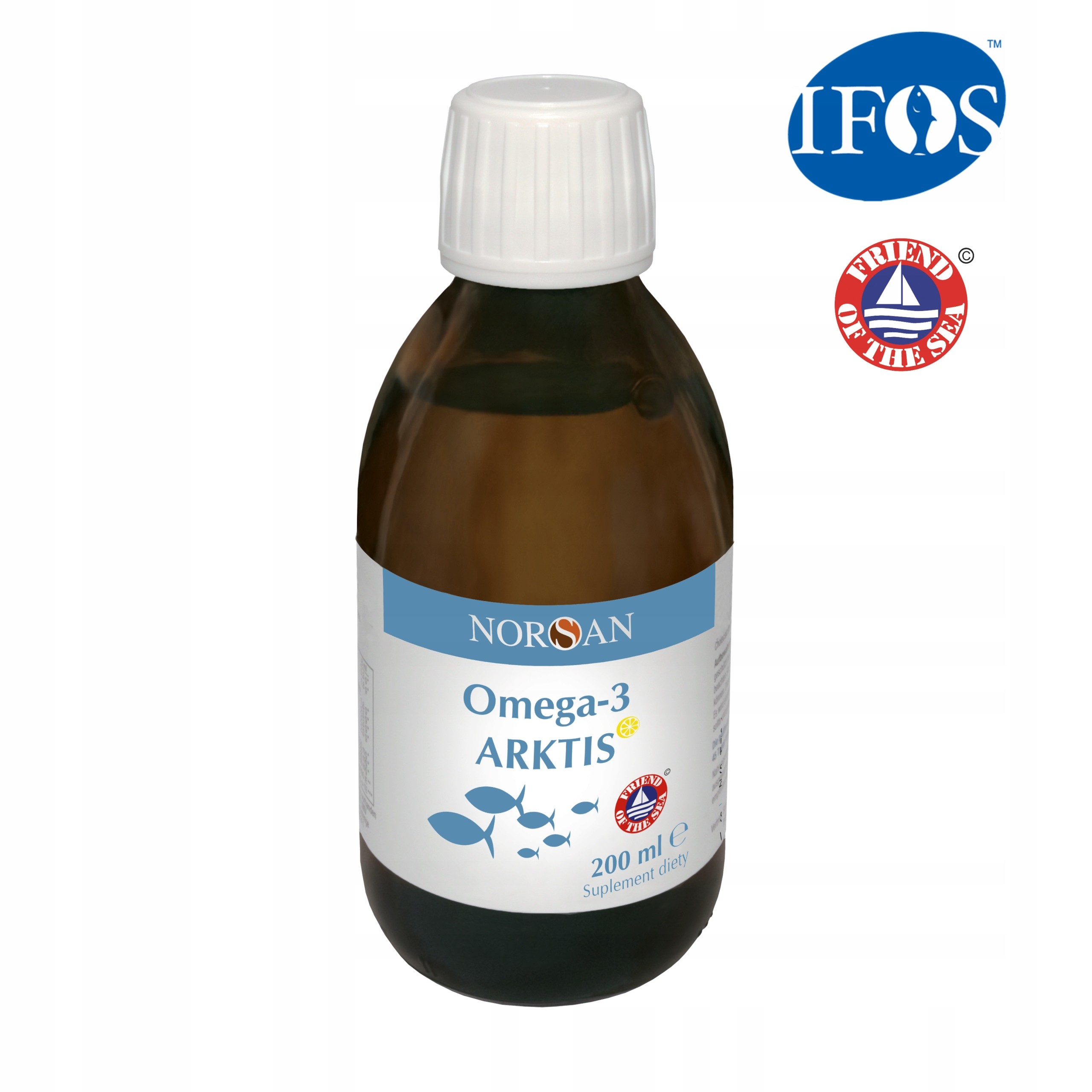 Omega- 3 Arktis z olejem z dorsza arktycznego 200ml