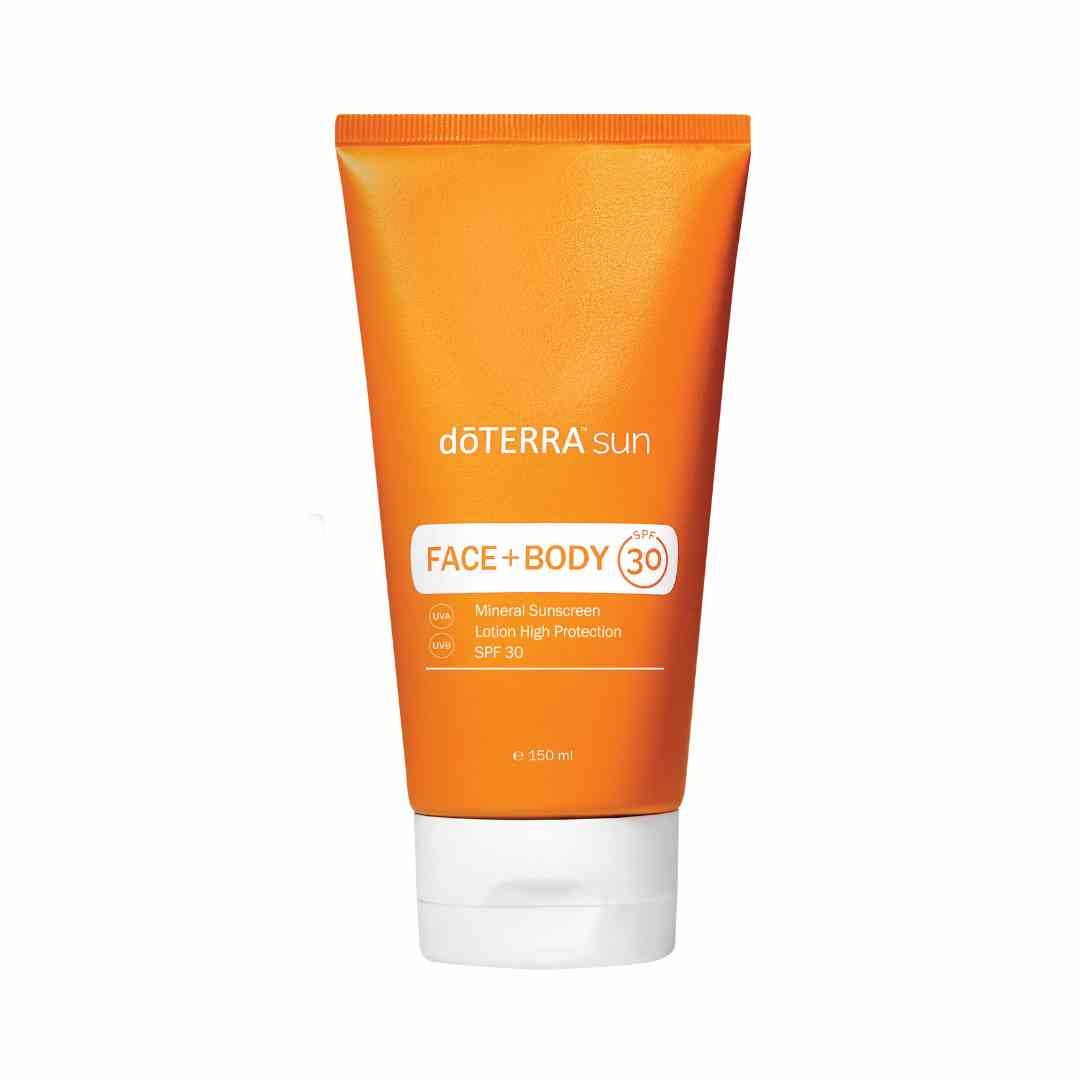 Krem przeciwsłoneczny mineralny do twarzy i ciała SPF 30+ doTERRA Sun 150 ml