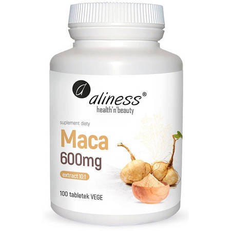 ALINESS MACA 600mg ekstrakt 10:1 100 kapsułek