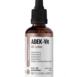 6x ADEK-Vit Oil Active Pharmovit  6x30ml W pakiecie taniej!