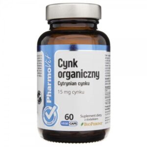 Cynk 15mg 60 kaps Pharmovit