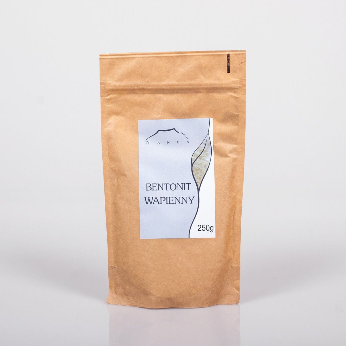 Bentonit wapienny 250 g Nanga