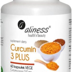 ALINESS Curcumin 3 Plus kapsułki 60 szt. kurkumina