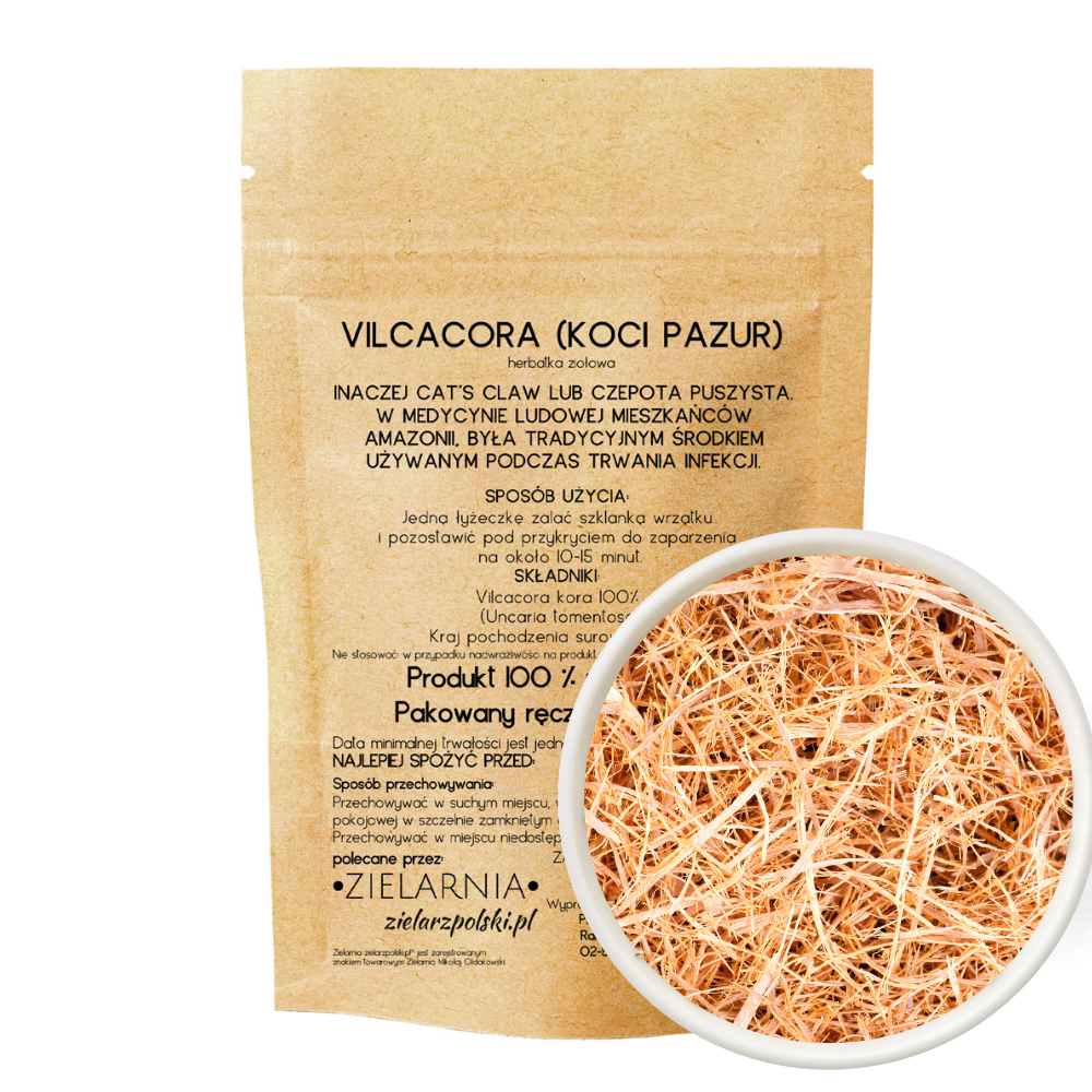 ZIELARZPOLSKI Vilcacora (Koci pazur) cięta 50g