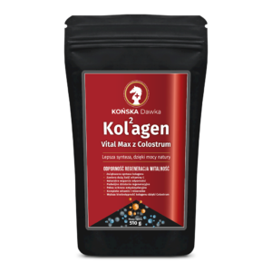 KOŃSKA DAWKA Kolagen Vital Max z Colostrum w proszku 510g