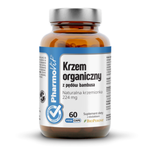 PHARMOVIT Krzem organiczny z pędów bambusa 60 kaps