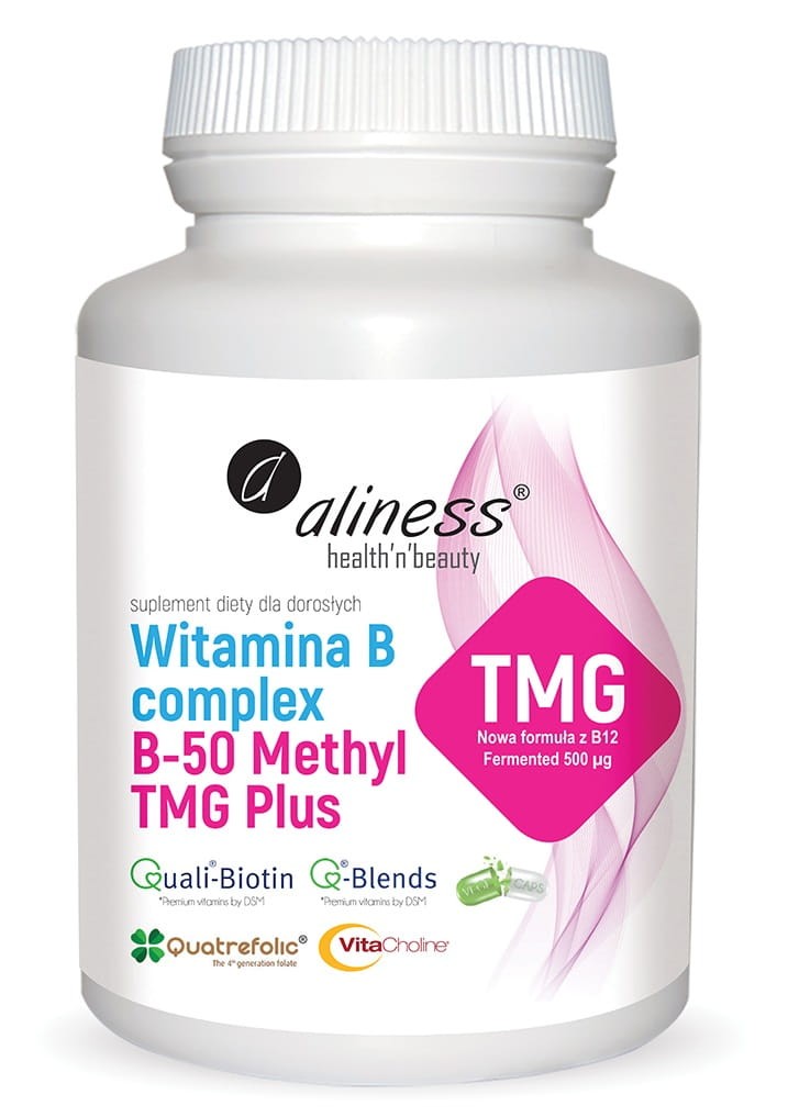 Aliness Witamina B Complex B-50 Methyl TMG PLUS